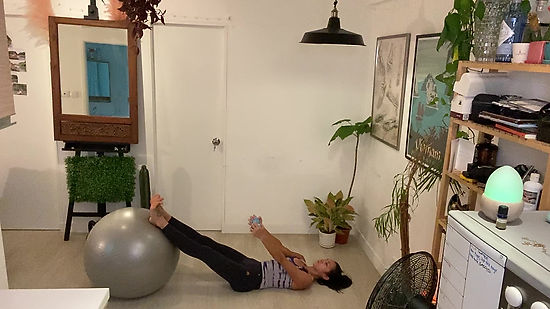 4/10/20 Yogalates Mixed Abilities; 'Total Body Swiss Ball'